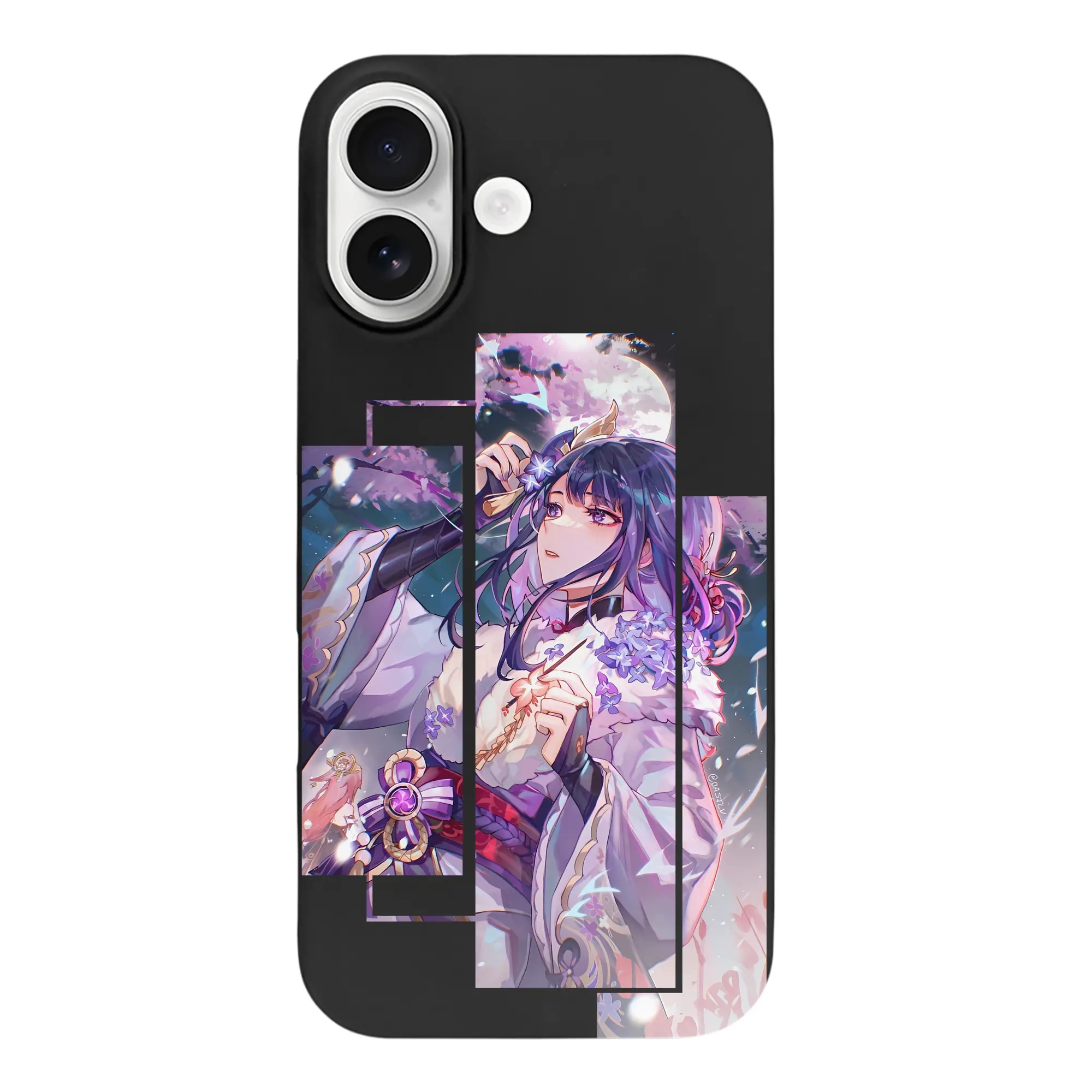 原 神 グッズ 雷電将軍 - iPhone 17 シリーズ シリコンケース 薄型 耐衝撃 指紋防止 ソフトタッチカバー 精密フィット 傷防止 保護ケース iPhone 17/17 Air/17 Pro/17 Pro Max 対応